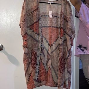 Sheer cardigan